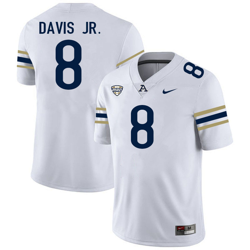 Tairan Davis Jr. Akron Zips Jersey,University Of Akron #8 Tairan Davis Jr. Jersey Youth-White